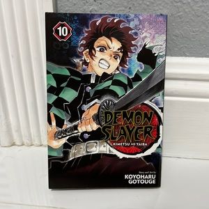 Demon Slayer Volume 10 Anime Manga Book